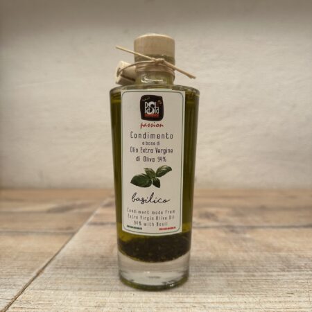 Condimento a Base di Olio Extravergine di Oliva -  Basilico 200ml