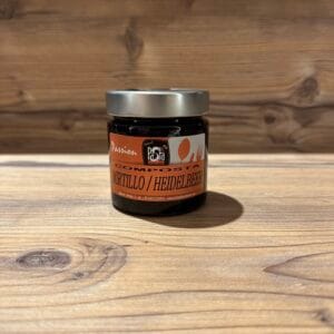 Pasta Shop Fruchtaufstricht aus Heidelbeeren OHNE ZUCKER 220gr