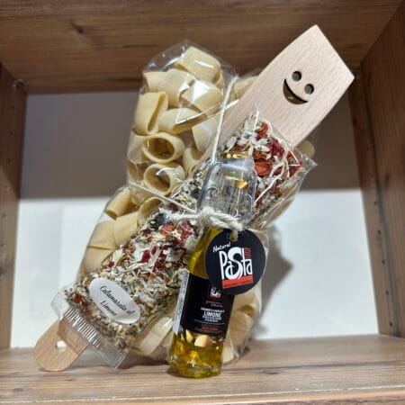 Pasta Shop Kit Calamarata mit Zitrone und Zitronenöl 500gr