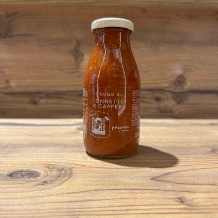 Pasta Shop Sauce mit Thunfisch und Kapern 250g